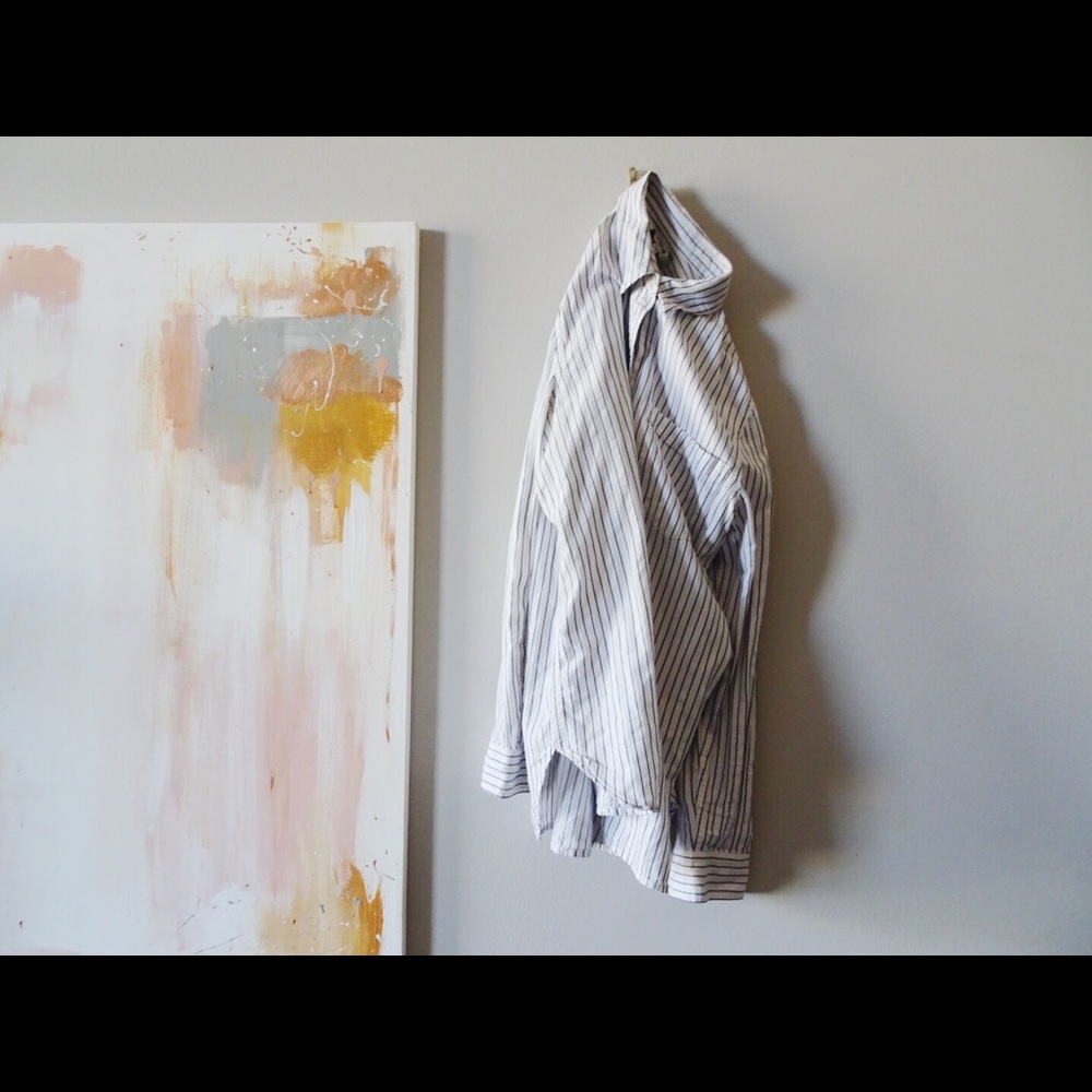 Oversized madewell button down